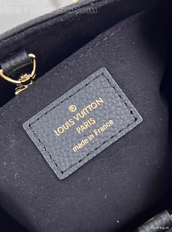 First bags ru reviews LOUIS ONTHEGO VUITTON BB-18*15*8.5cm 0605